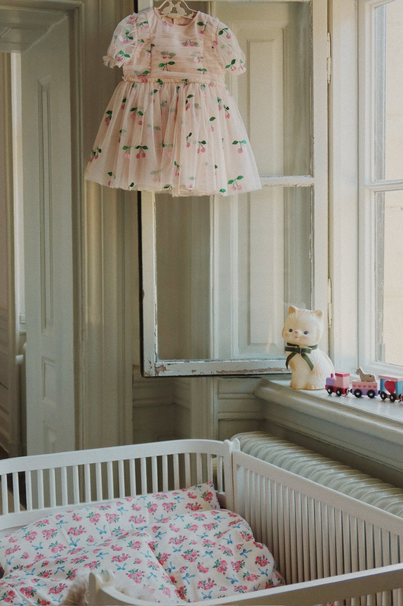 Konges Sløjd Tullie Dress – Ma Grande Cerise Pink Glitter | Kids Tulle Dress Konges Sløjd