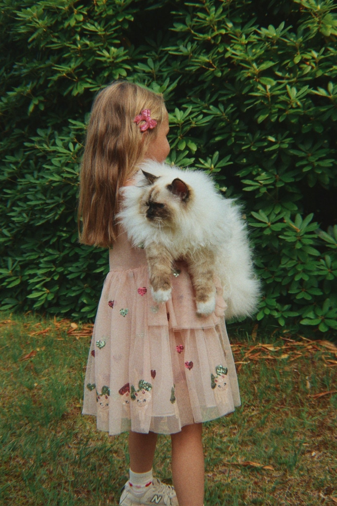 Konges Sløjd YVONNE BOW DRESS - bow kitty Konges Sløjd Limited Collection