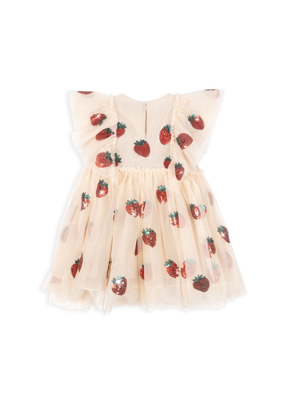 Konges Sløjd YVONNE FRILL DRESS - strawberry Konges Sløjd New Collection