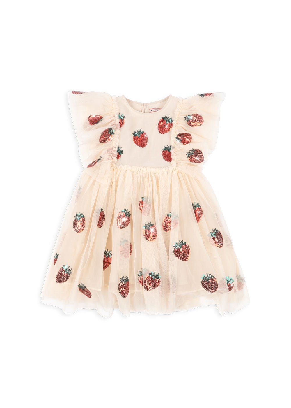 Konges Sløjd YVONNE FRILL DRESS - strawberry Konges Sløjd New Collection