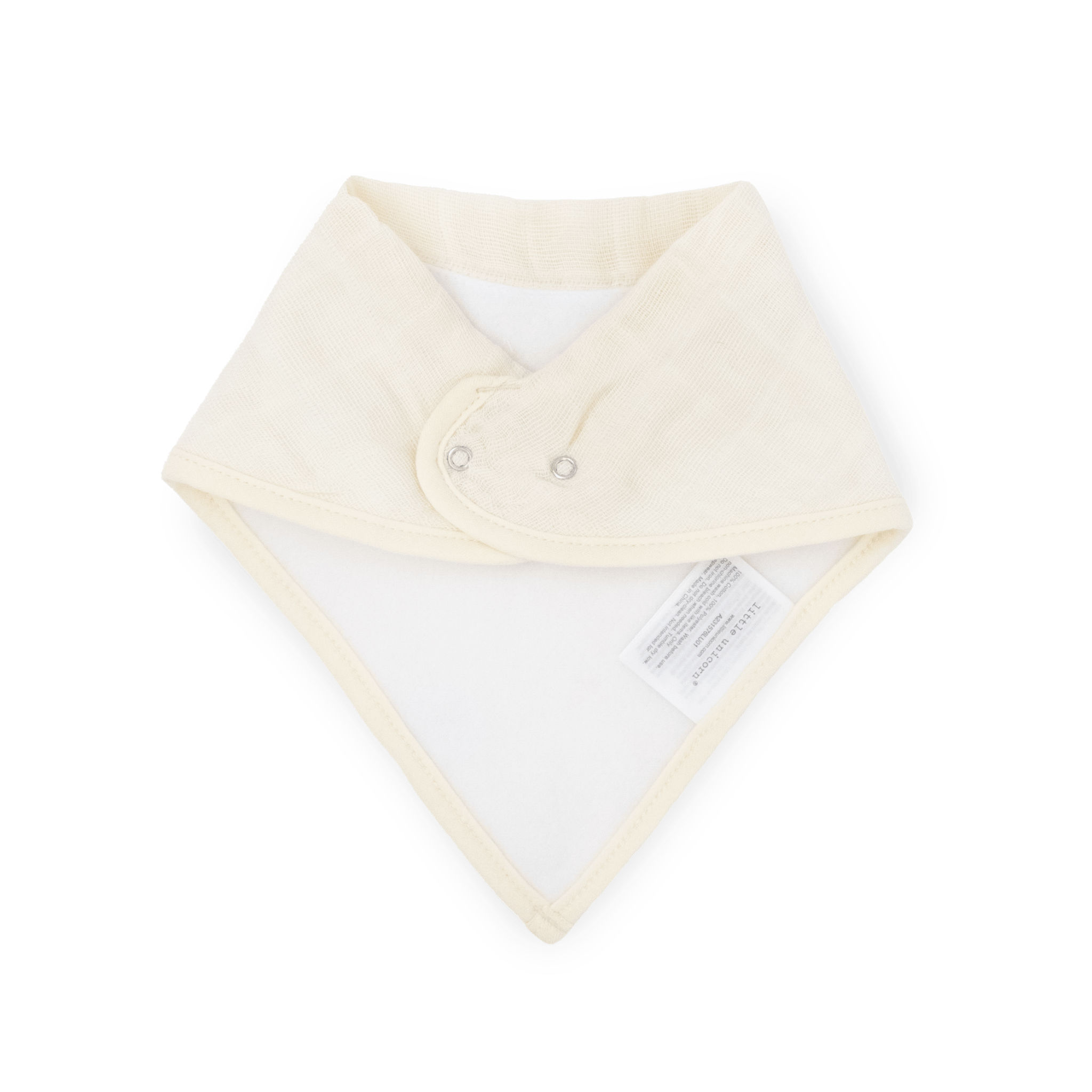 Little Unicorn Cotton Muslin + Fleece Bandana Bib 4 Pack - Pressed Petals Little Unicorn