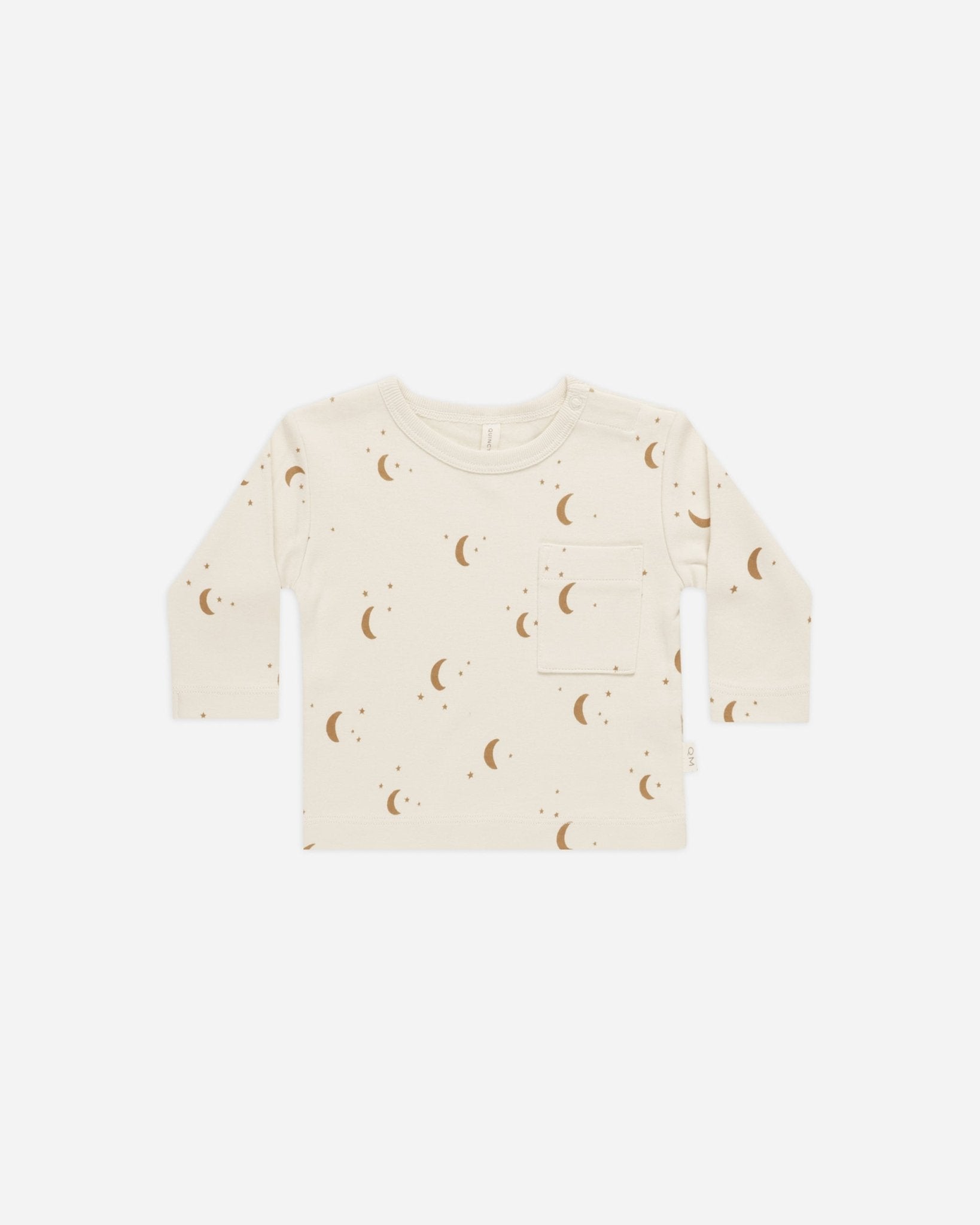 Quincy Mae Long Sleeve Pocket Tee || Moons Quincy Mae