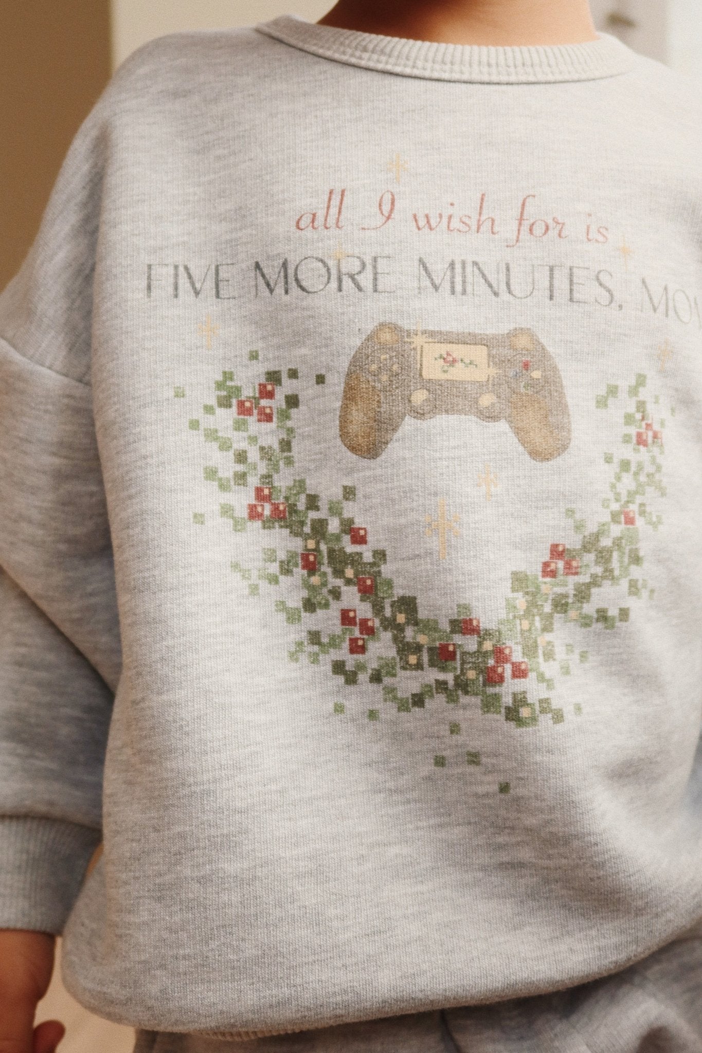 Konges Sløjd LOU SWEAT SHIRT OCS - grey melange Konges Sløjd