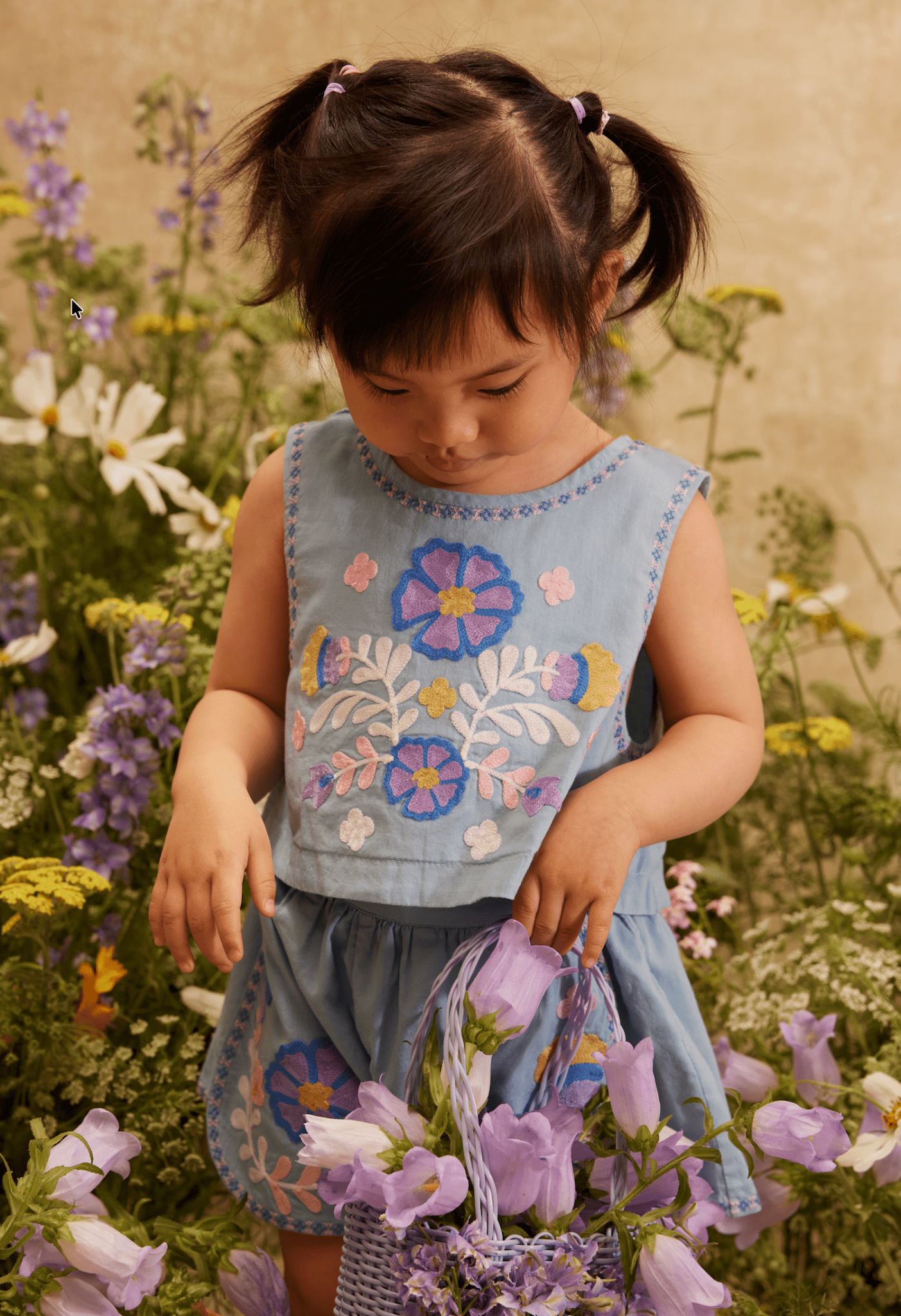 Louise Misha Albane Camisole in Stone Blue Louise Misha