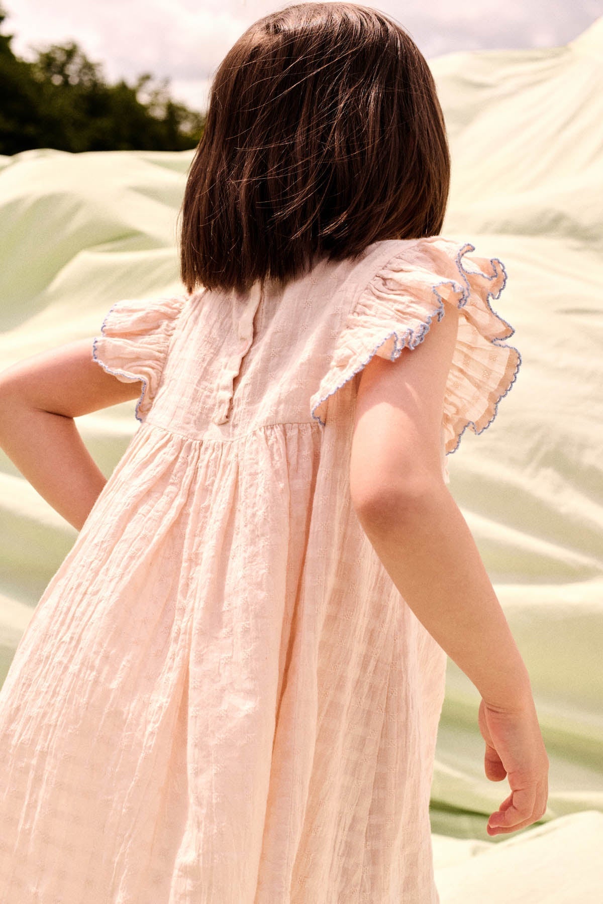 Louise Misha Aurelina Dress in Cream Louise Misha
