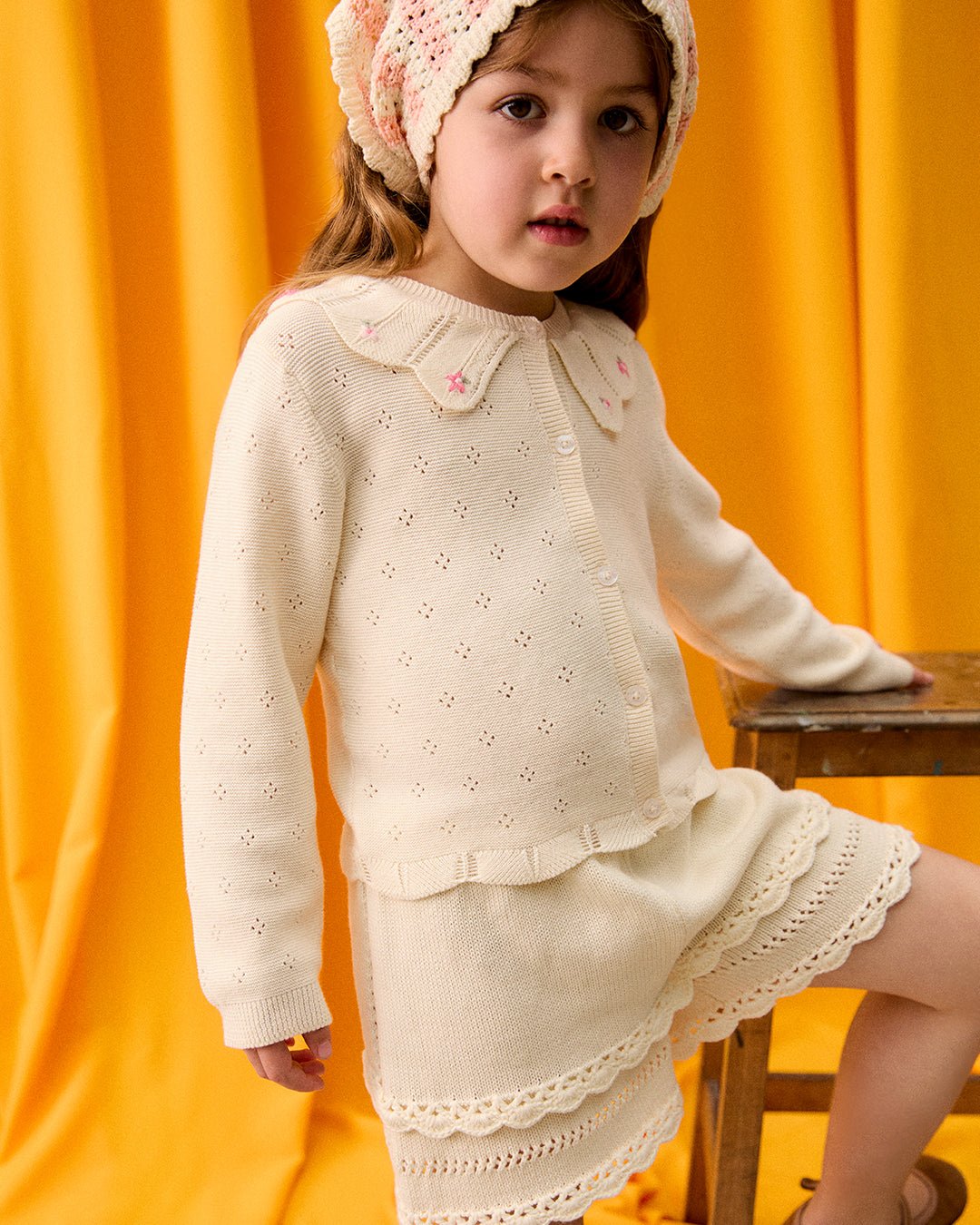 Louise Misha Cardigan Mynalette Cream Louise Misha