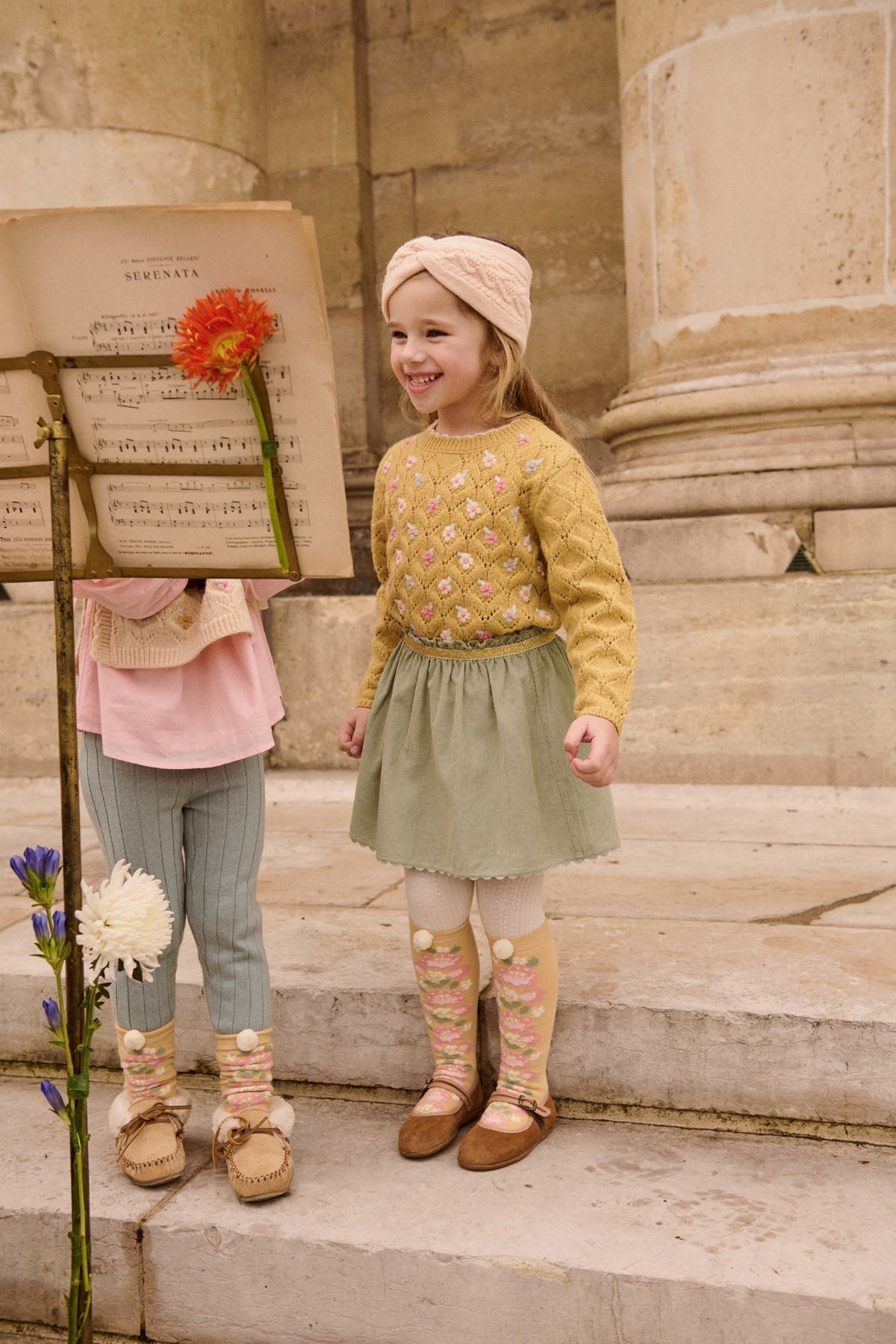 Louise Misha Jadeli Jumper – Embroidered Knit Sweater Louise Misha