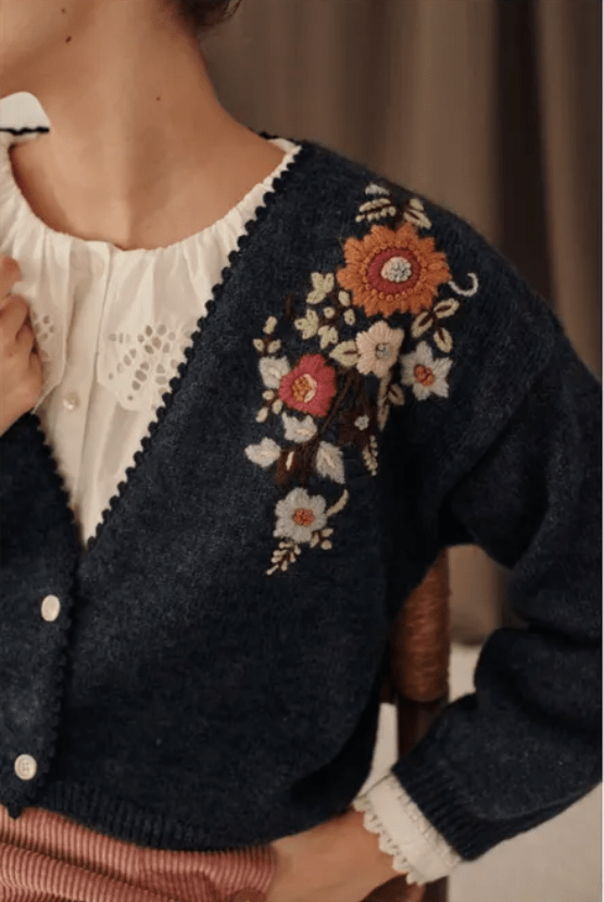Louise Misha Lunami Alpaca Blend Cardigan – Marine Louise Misha