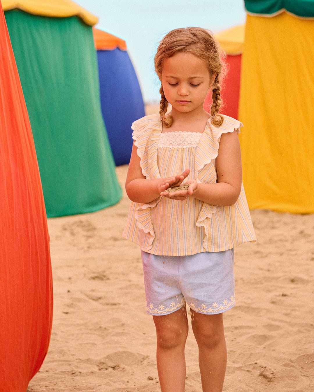 Louise Misha Shorts Vally Oxford Blue Louise Misha