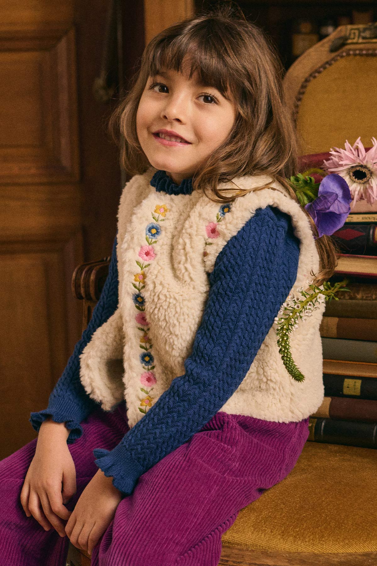 Louise Misha Vest Libra Cream Louise Misha