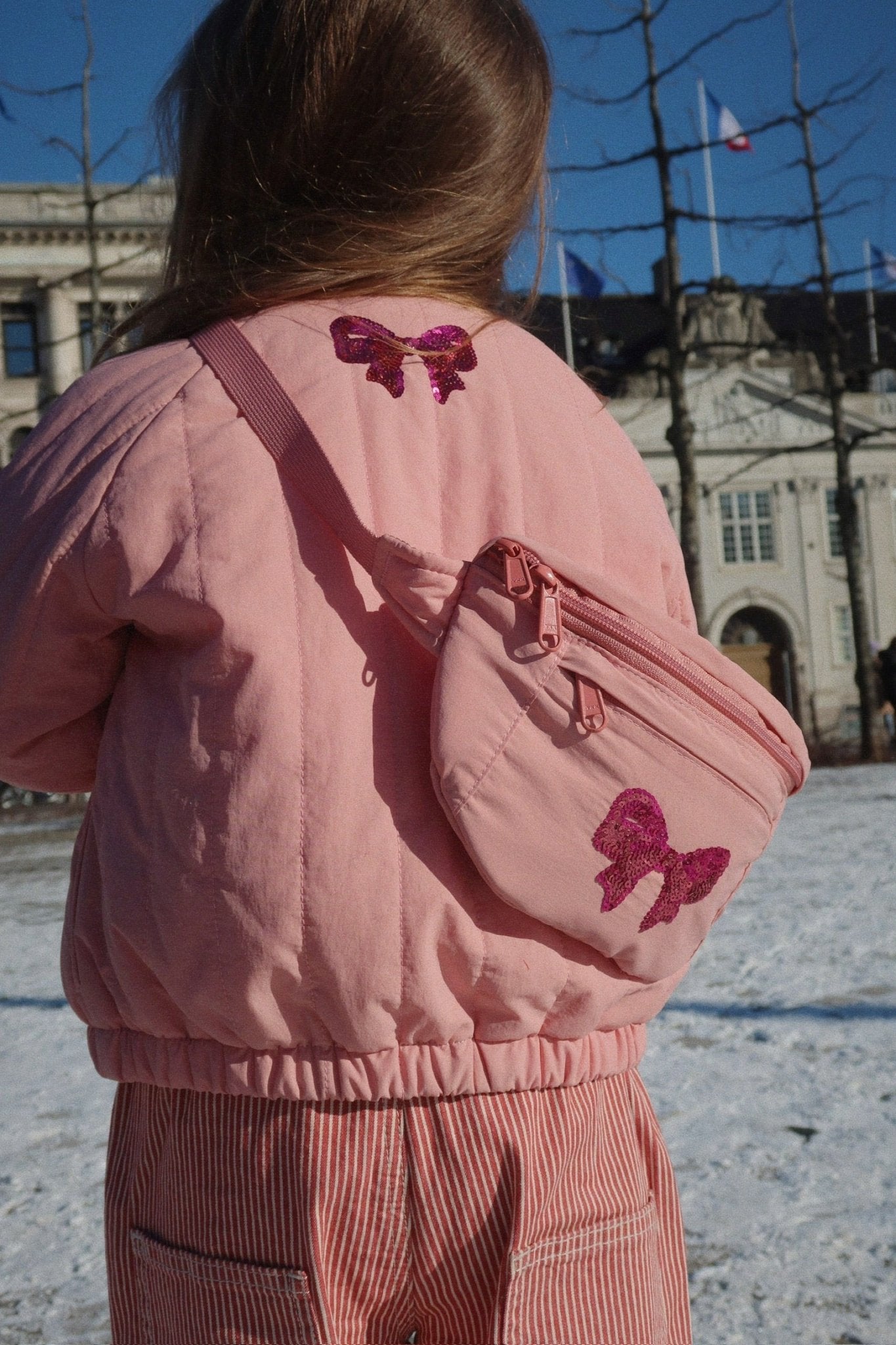 LUC PANTS - milk rouge stripe Konges Sløjd New Collection