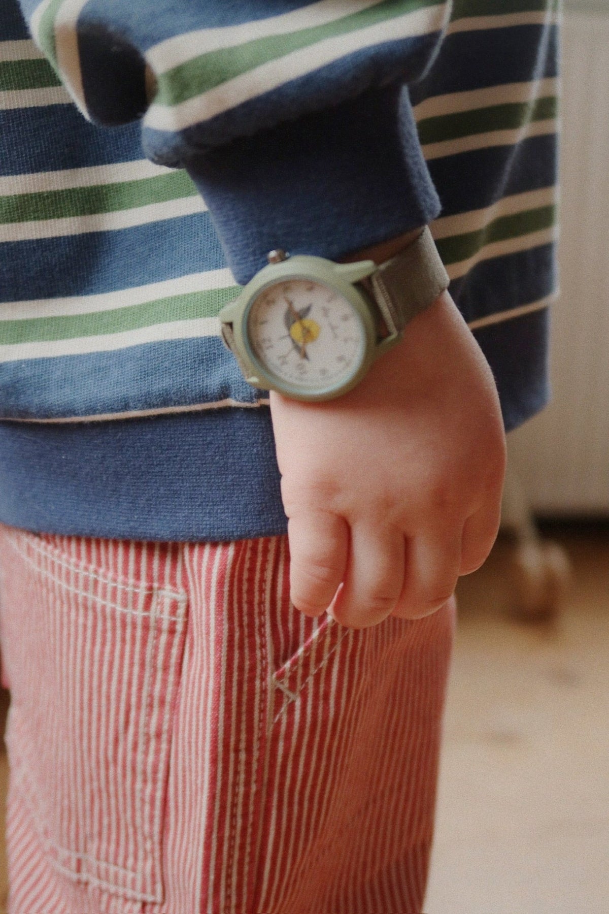 LUC PANTS - milk rouge stripe Konges Sløjd New Collection