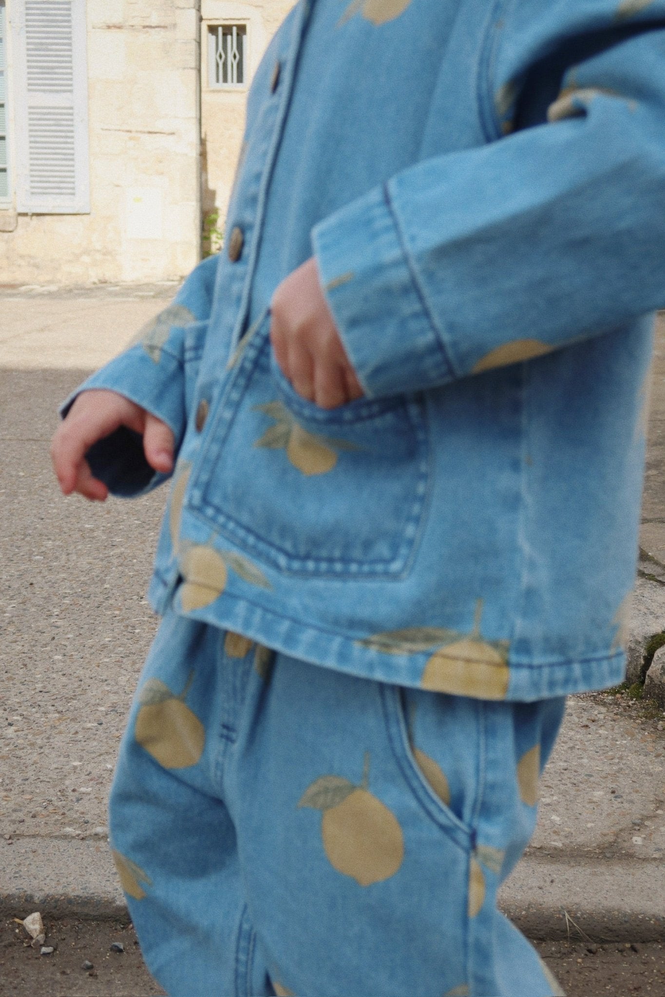 Konges Sløjd MAGOT PANTS GOTS - lemon denim Konges Sløjd New Collection