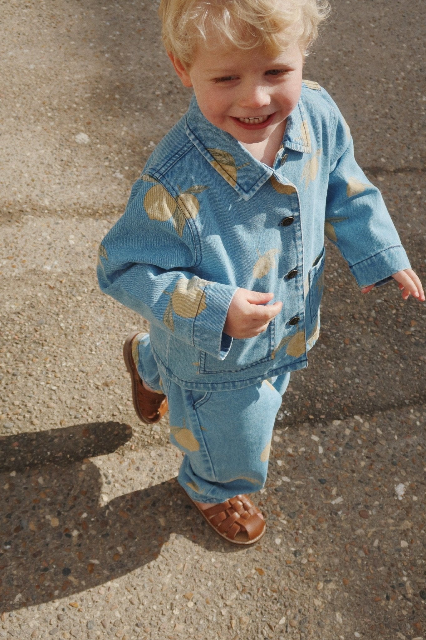 Konges Sløjd MAGOT PANTS GOTS - lemon denim Konges Sløjd New Collection