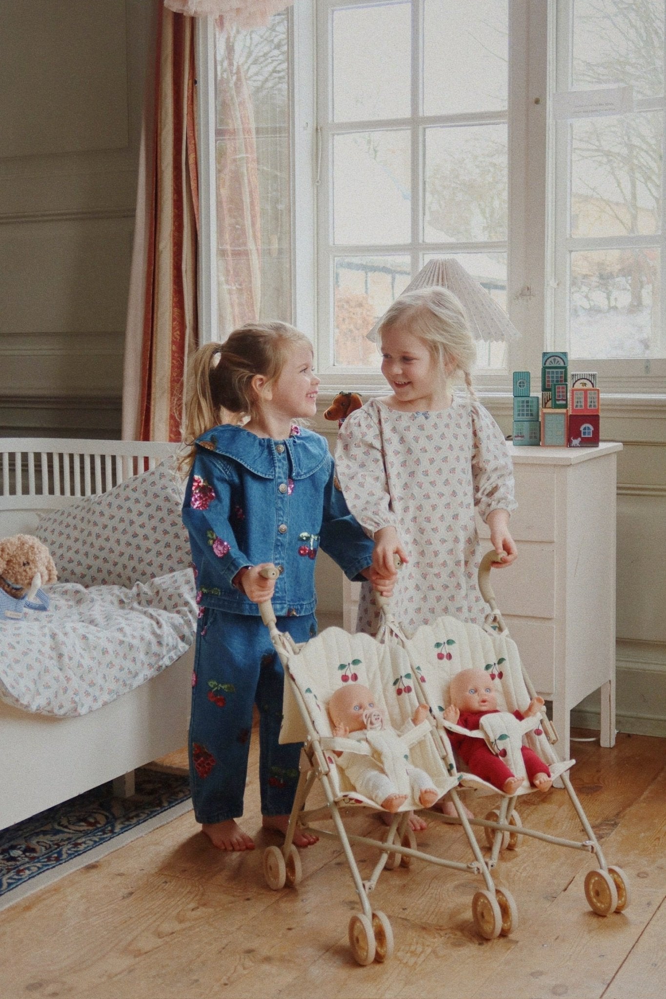 MAGOT SEQUIN DENIM SHIRT - vitamins Konges Sløjd New Collection