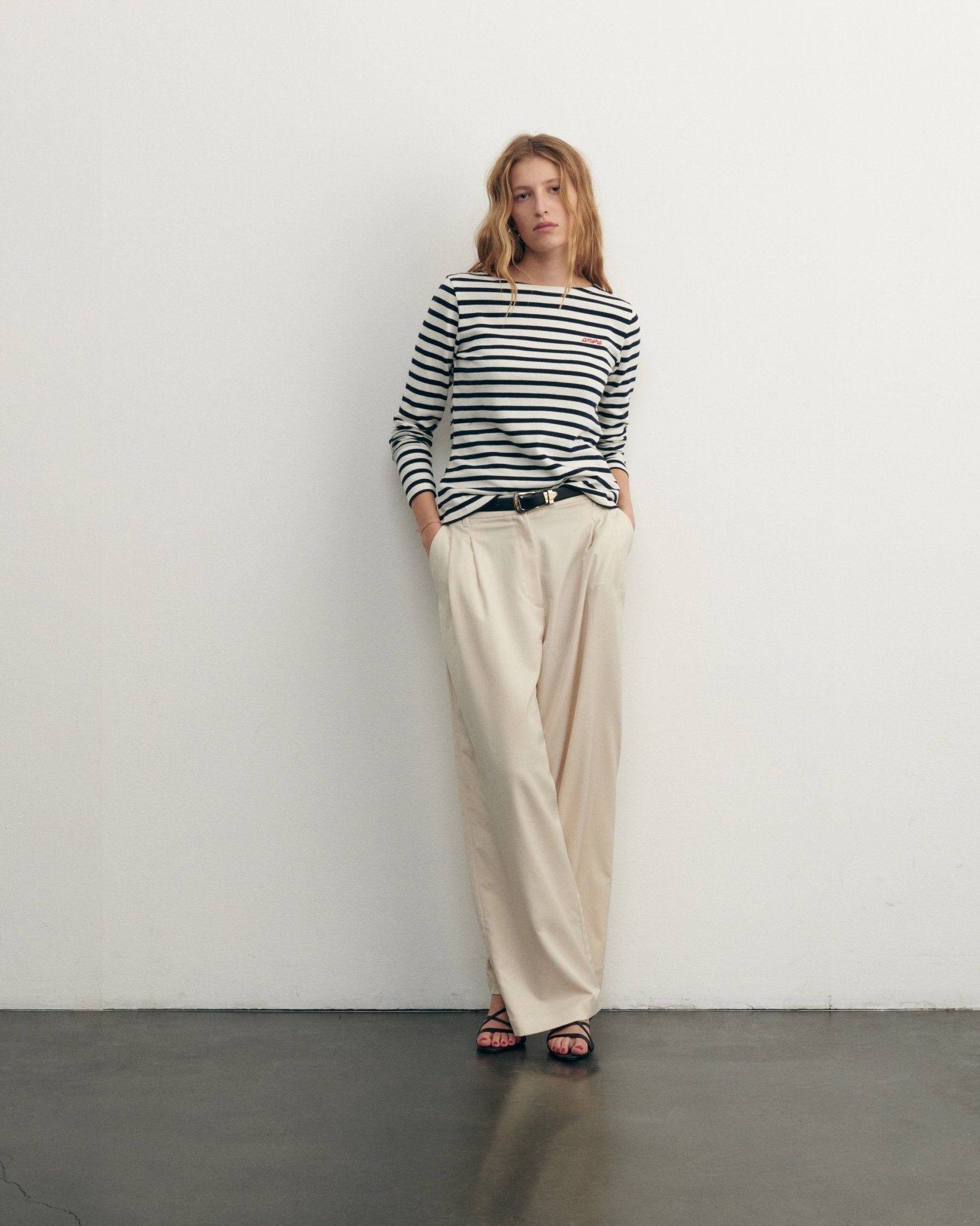 Maison Labiche "Amore" colombier sailor shirt Maison Labiche