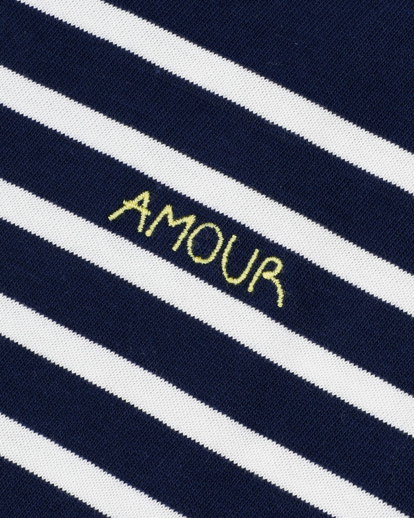 Maison Labiche "Amour" montpar sailor shirt MIDNIGHT BLUE IVORY Maison Labiche