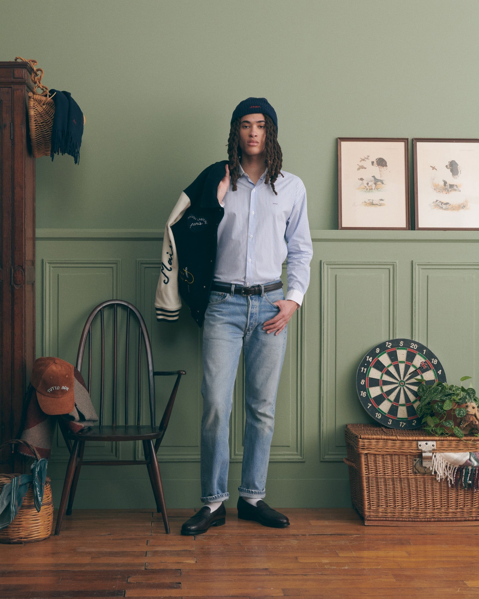 Maison Labiche "Paris" nicot wool unisex teddy Maison Labiche