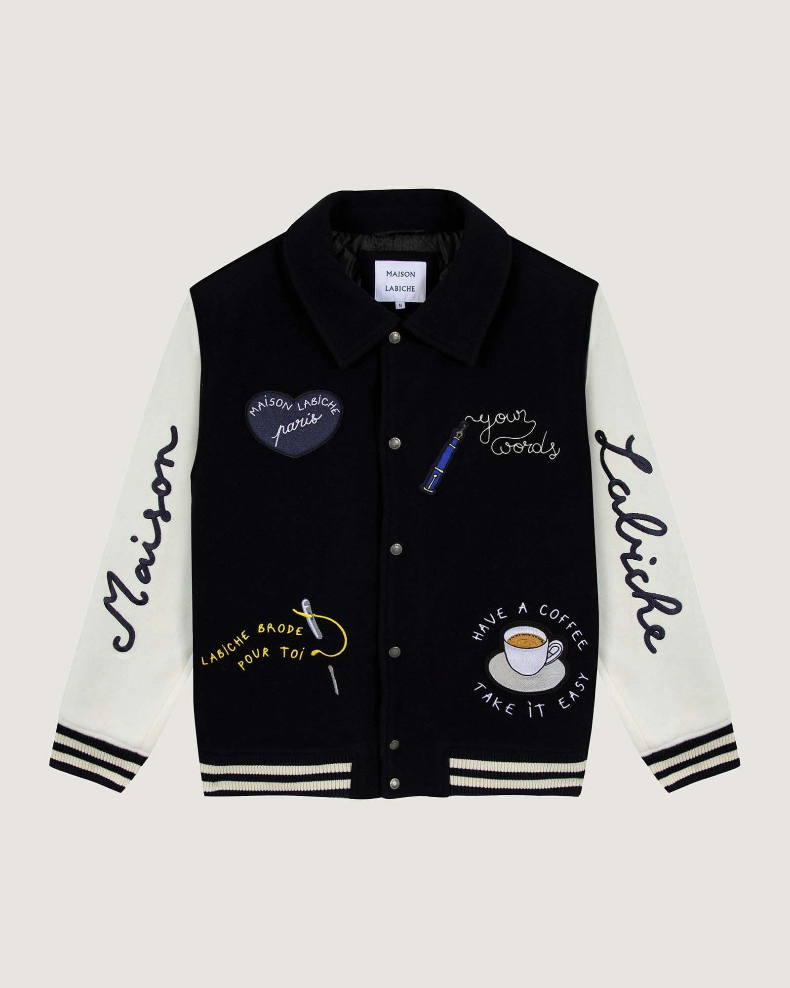 Maison Labiche "Paris" nicot wool unisex teddy Maison Labiche