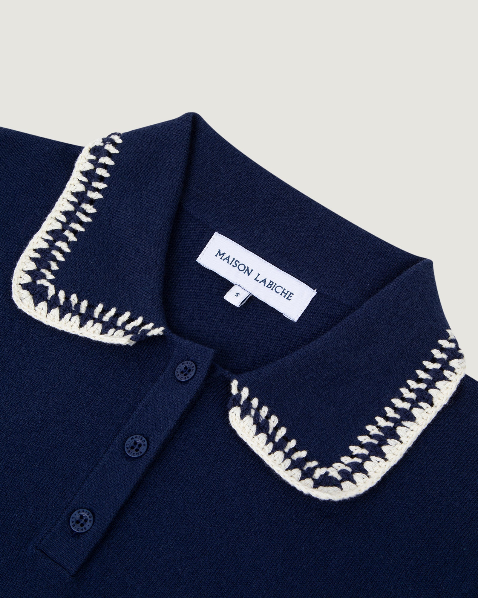Maison Labiche "Patch Coeur" caillavet polo Maison Labiche