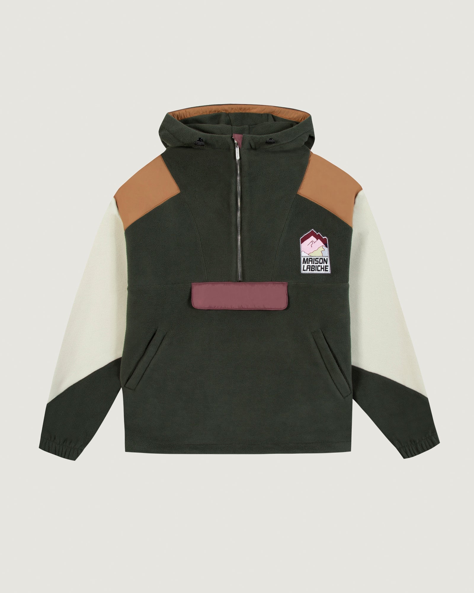 Maison Labiche "Patch Mountain" kossuth sweater - SCARABEE CB Maison Labiche