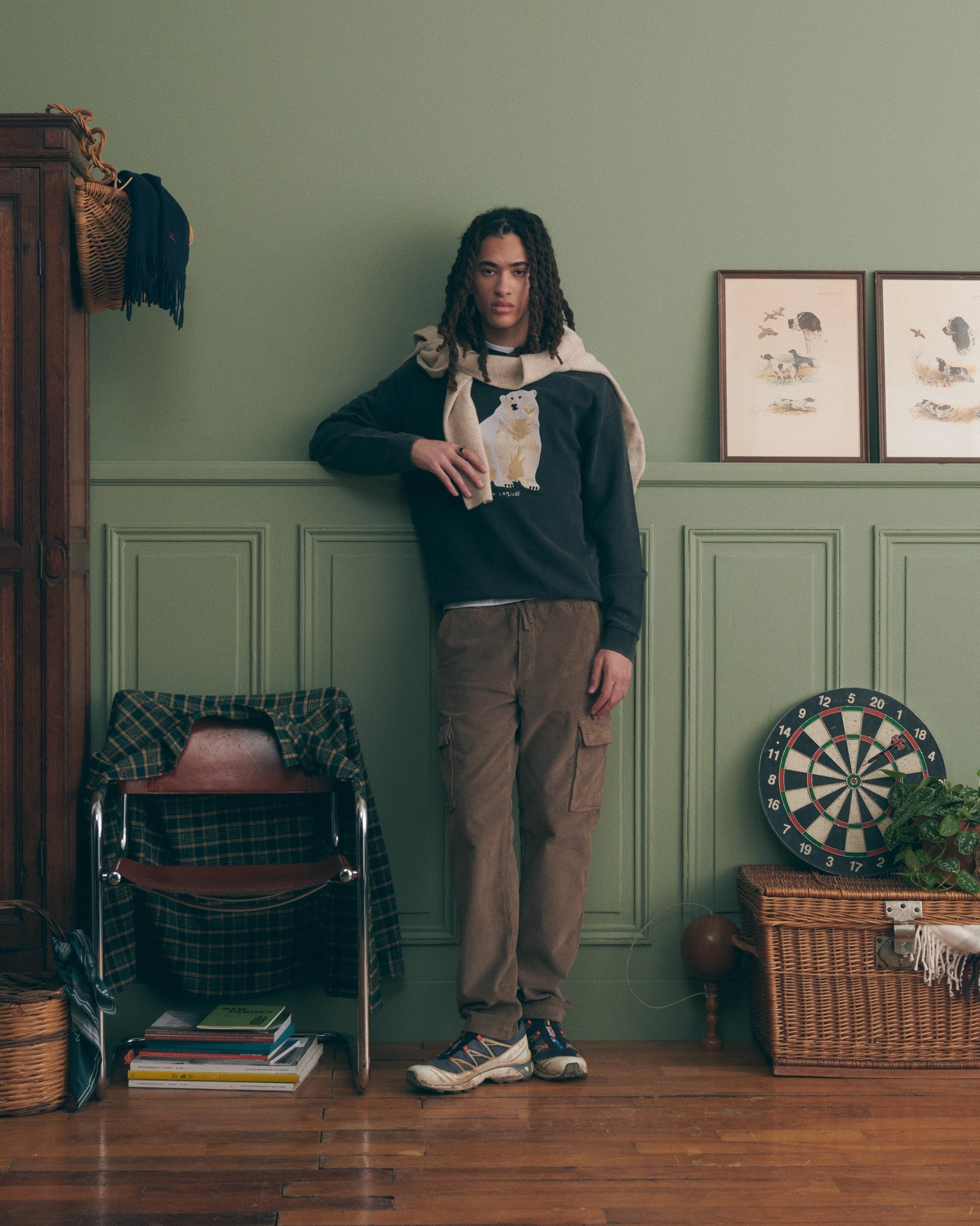 Maison Labiche "Polar Bear" ledru sweatshirt Maison Labiche