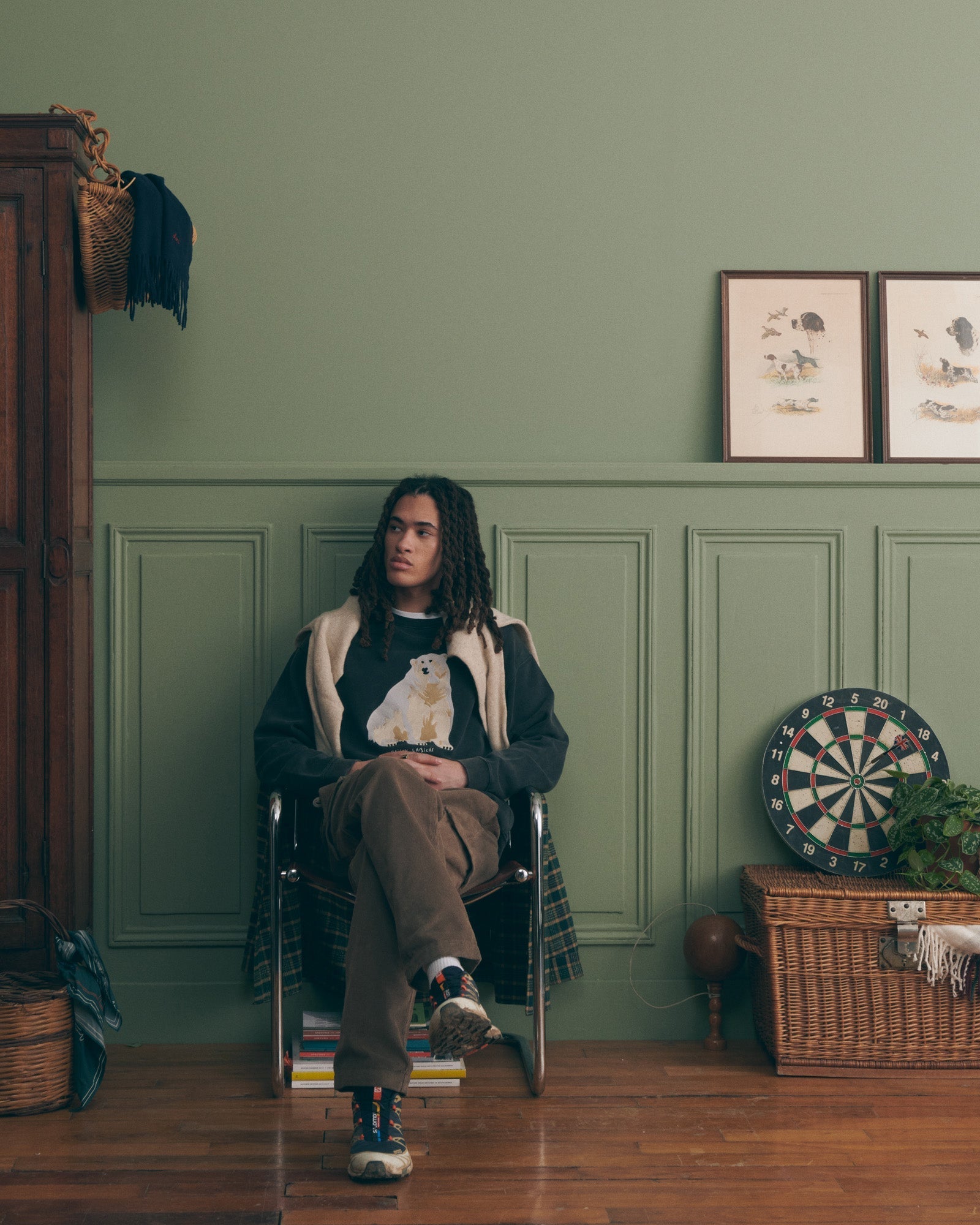 Maison Labiche "Polar Bear" ledru sweatshirt Maison Labiche