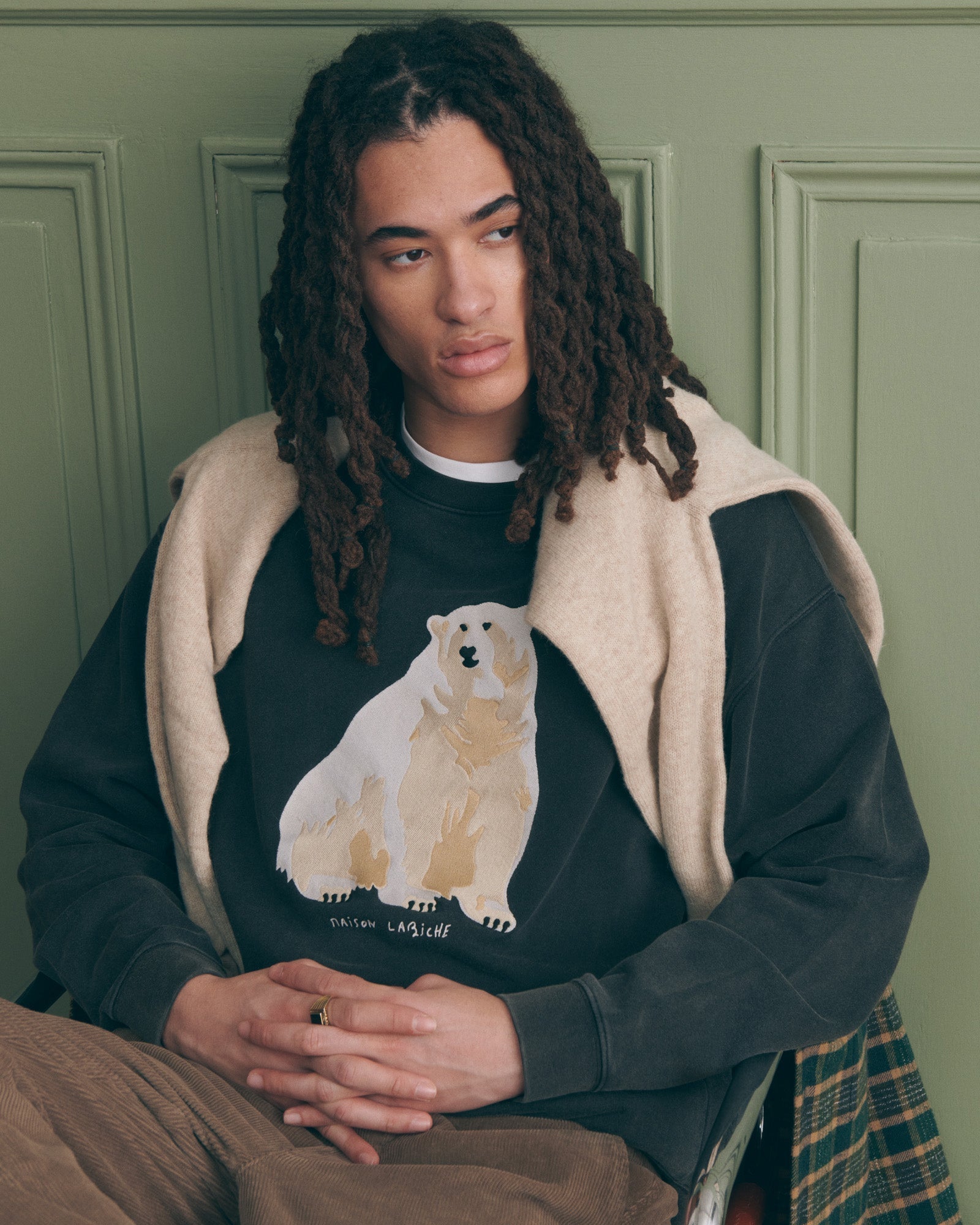 Maison Labiche "Polar Bear" ledru sweatshirt Maison Labiche