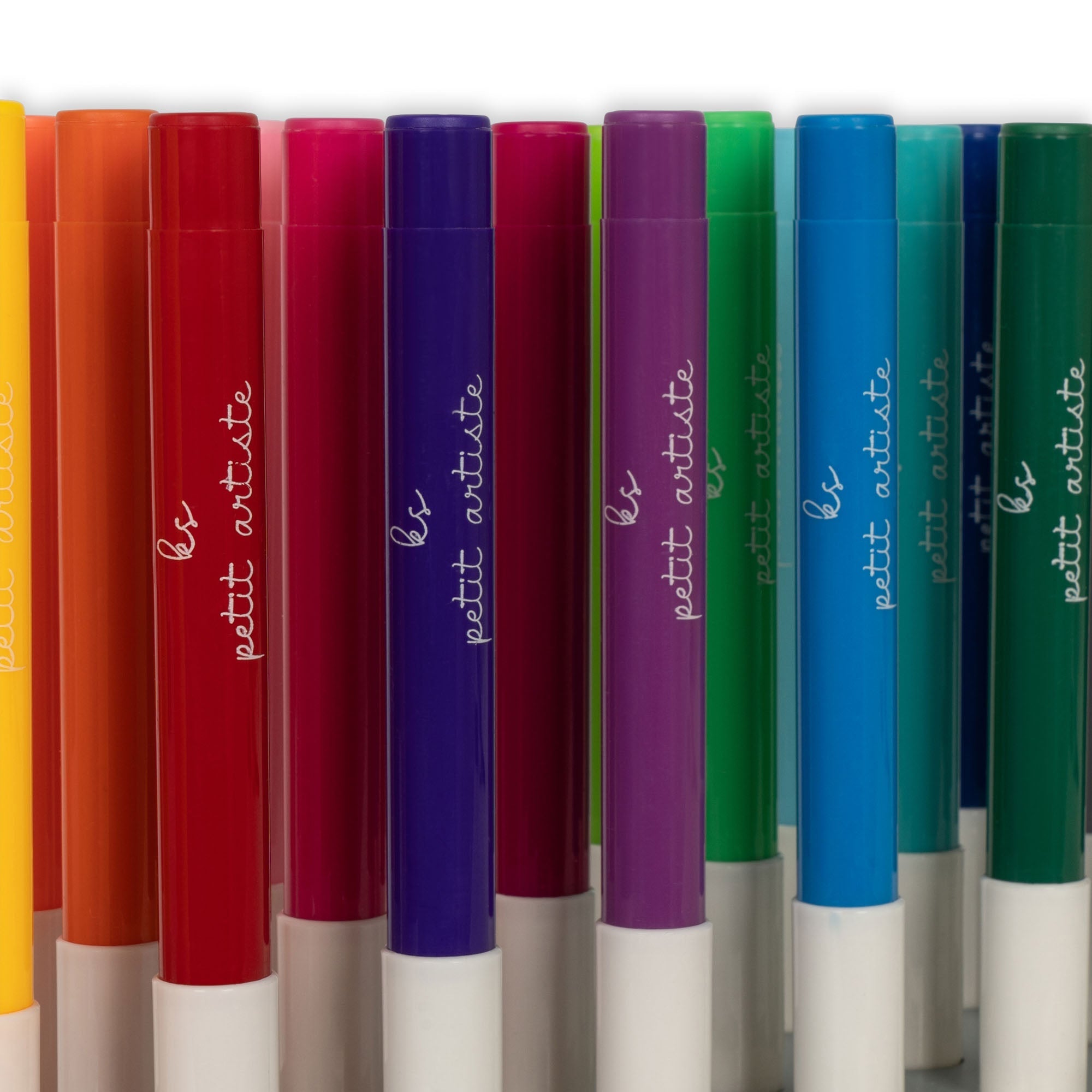 MARKERS IN WOODEN BLOCK 24 PCS - MULTI MIX Konges Sløjd