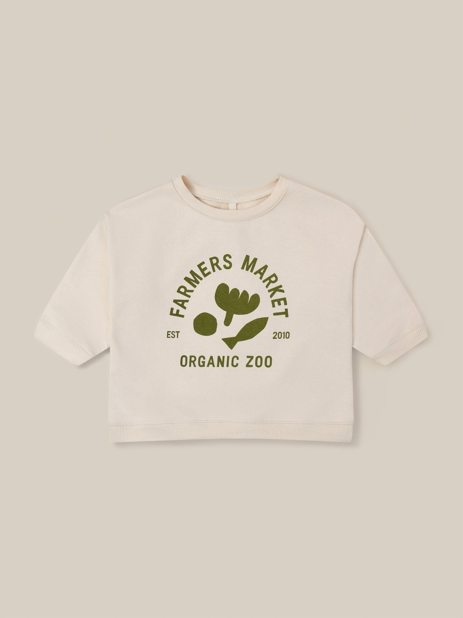 Organic Zoo Organic Zoo Market Logo Sweatshirt Organic Zoo