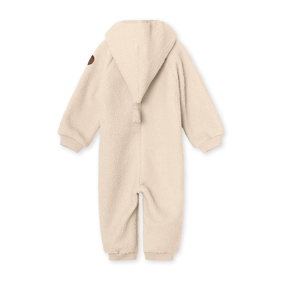MATADEL teddyfleece jumpsuit. GRS - Angora Cream Mini a Ture