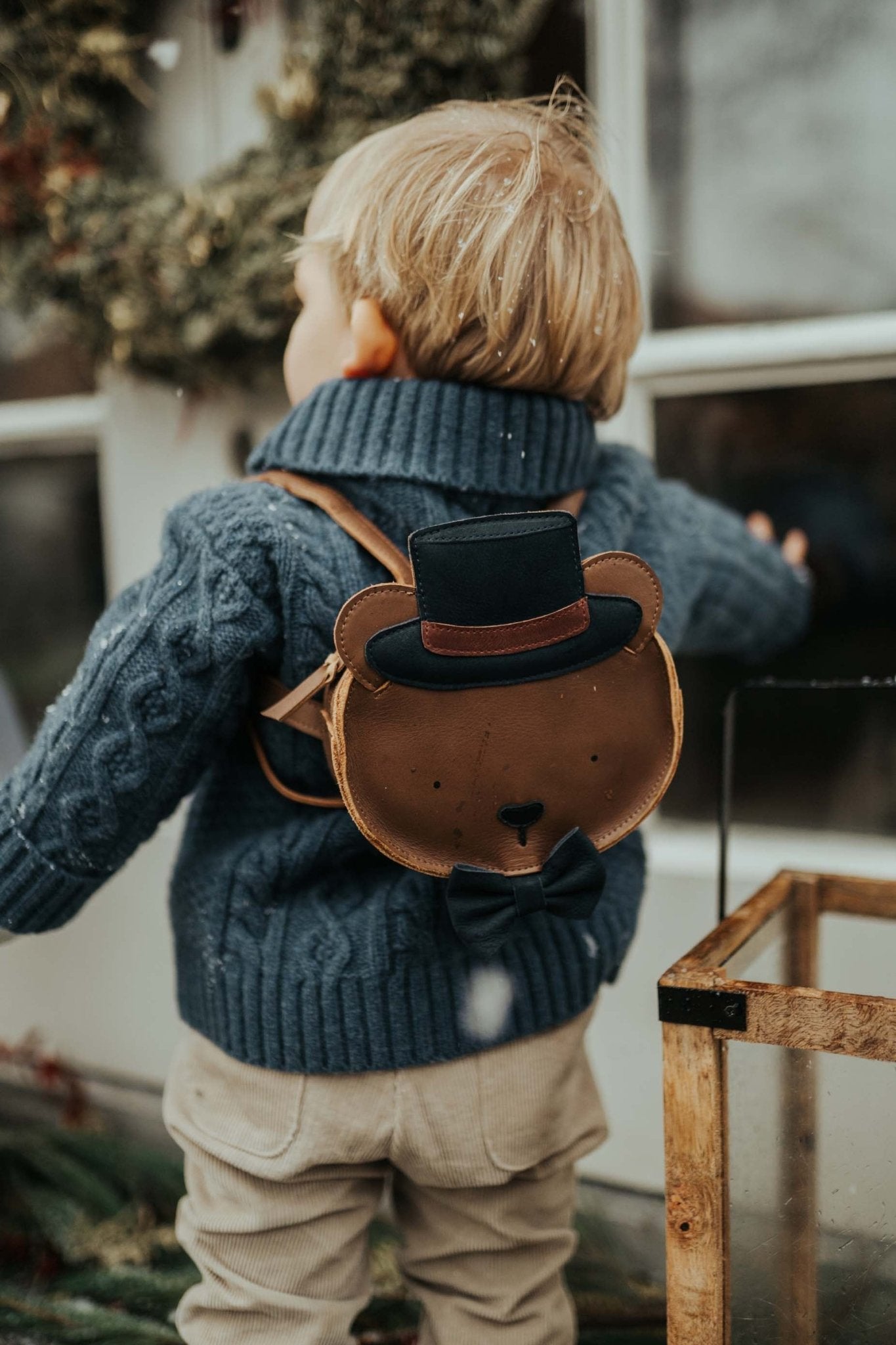 Matsi Backpack | Bear | Cognac Classic Leather Donsje