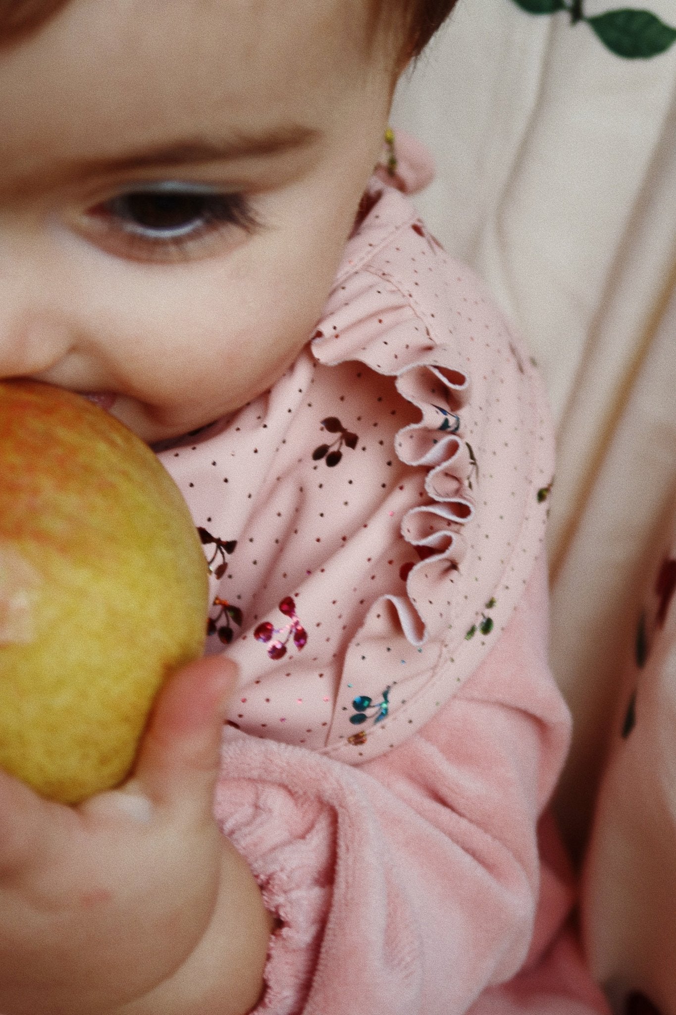 Konges Sløjd MIFFA FRILL DRESS GOTS - MELLOW ROSE Konges Sløjd