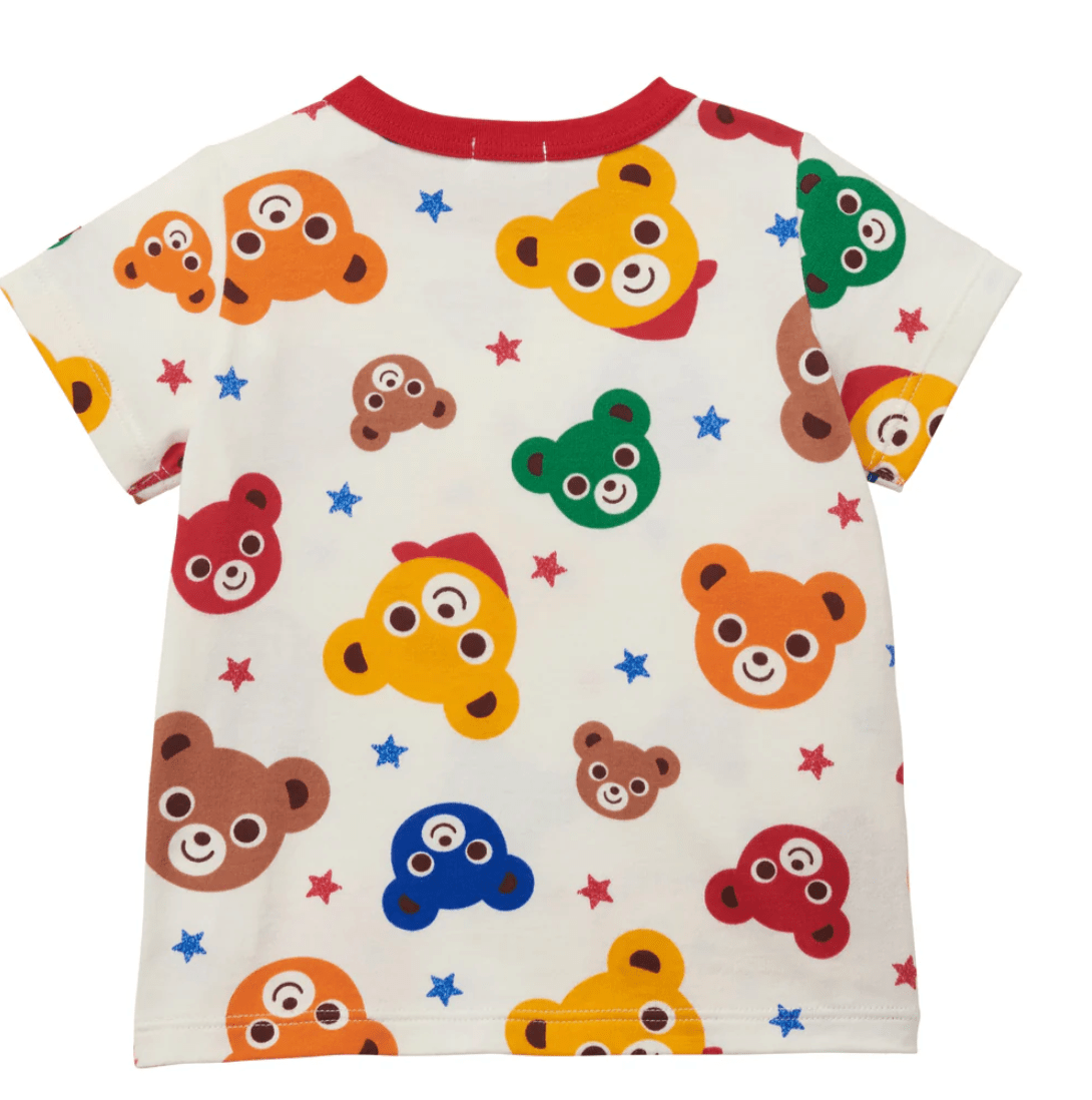 MIKI HOUSE All - over print short - sleeved T-shirt MIKI HOUSE