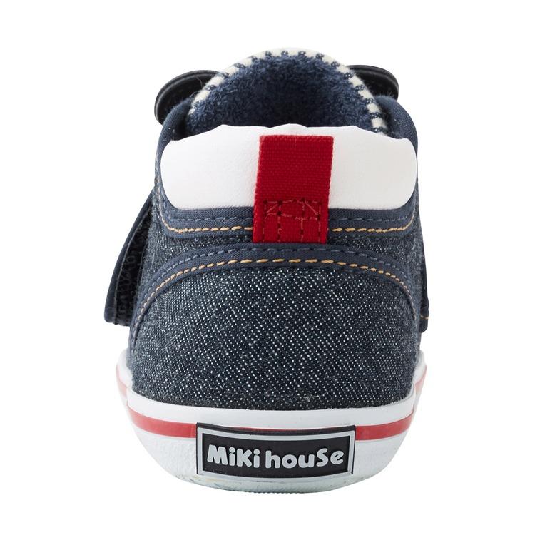 MIKI HOUSE DOUBLE_B Baby Shoes – Denim (63 - 9302 - 821) MIKI HOUSE