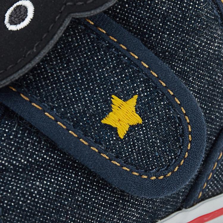 MIKI HOUSE DOUBLE_B Baby Shoes – Denim (63 - 9302 - 821) MIKI HOUSE