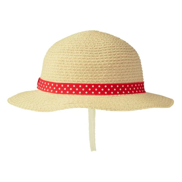 Mikihouse Red summer hat with red bunny - Red Mikihouse