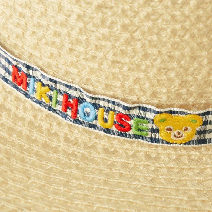 Mikihouse Red summer hat with red bunny - Red Mikihouse