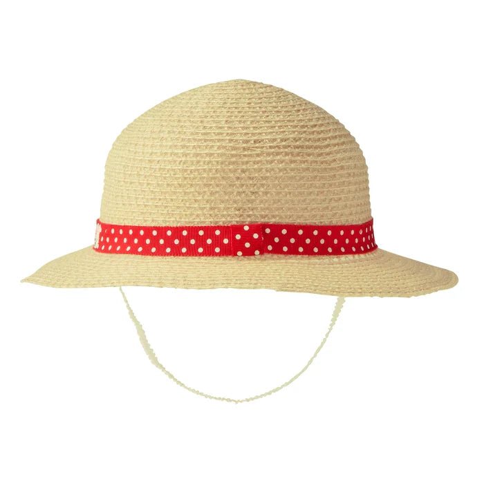 Mikihouse Red summer hat with red bunny - Red Mikihouse