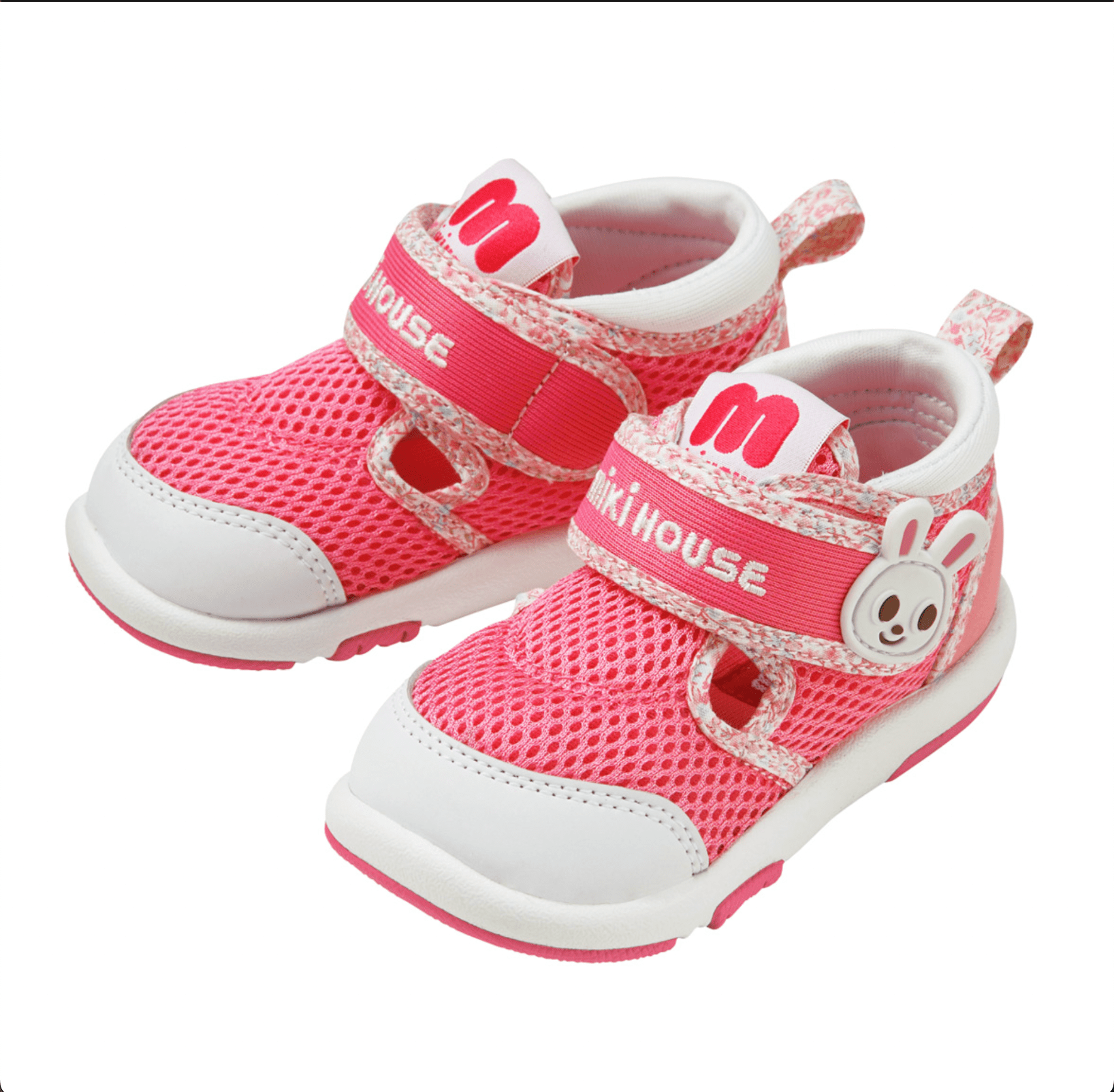 MIKIHOUSE SUMMER Russel SHOES - pink bunny MIKI HOUSE