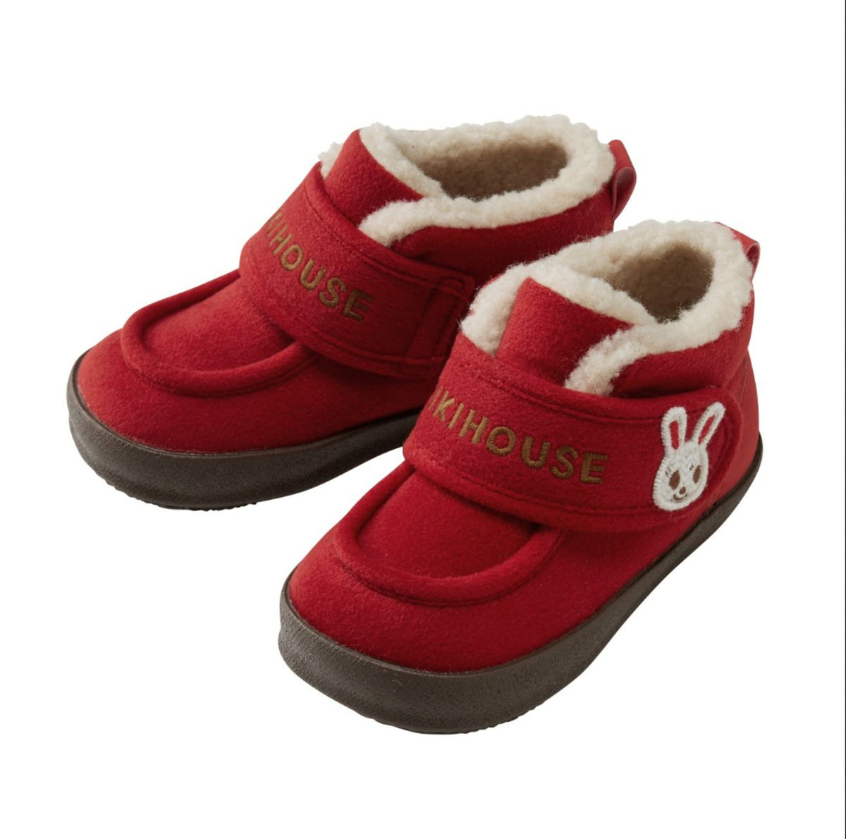 Mikihouse winter boots - Red 13 - 9309 - 384 Mikihouse