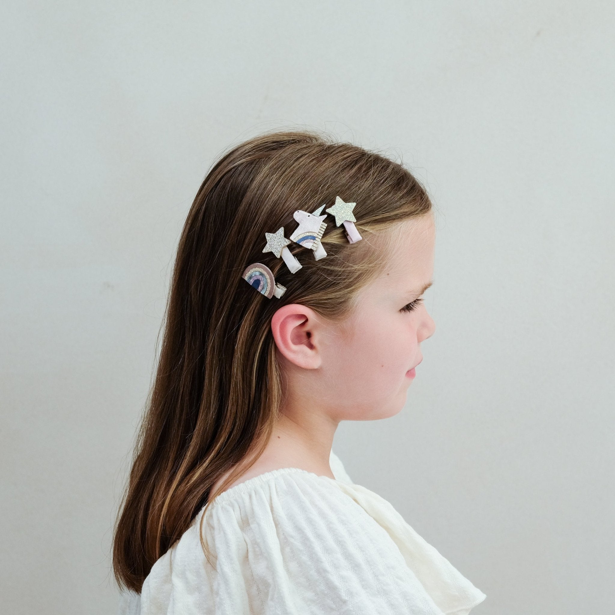 Mimi & Lula Celeste unicorn mini clips Mimi & Lula