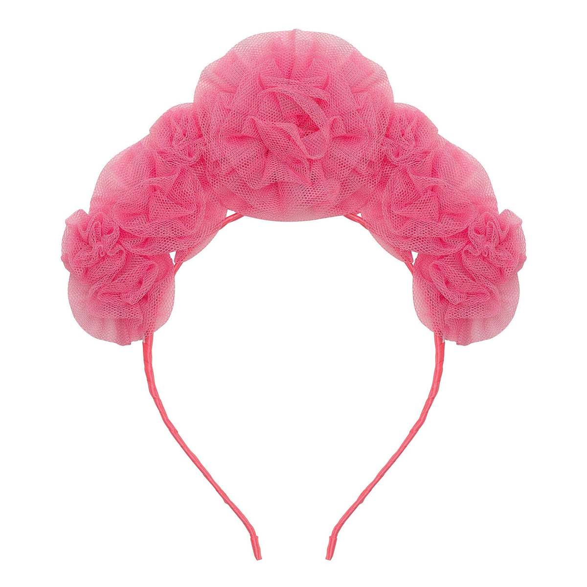 Mimi & Lula Pink ruffle flower headdress Mimi & Lula