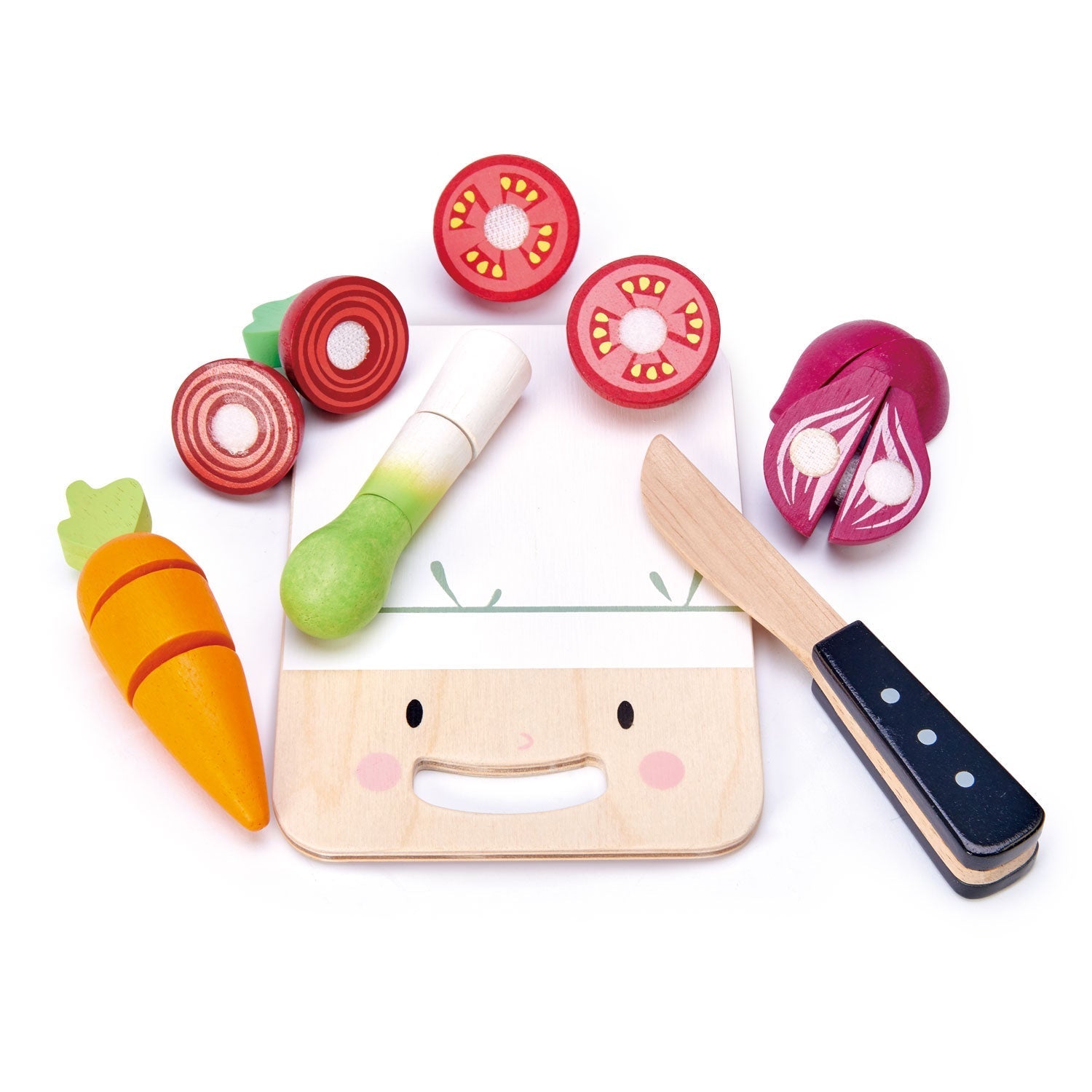 Mini Chef Chopping Board Tender Leaf Toys