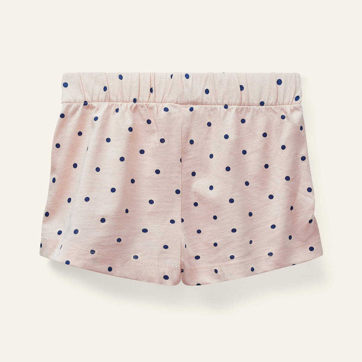 Wynken Mini Polka Short - Pale Pink Polka Wynken