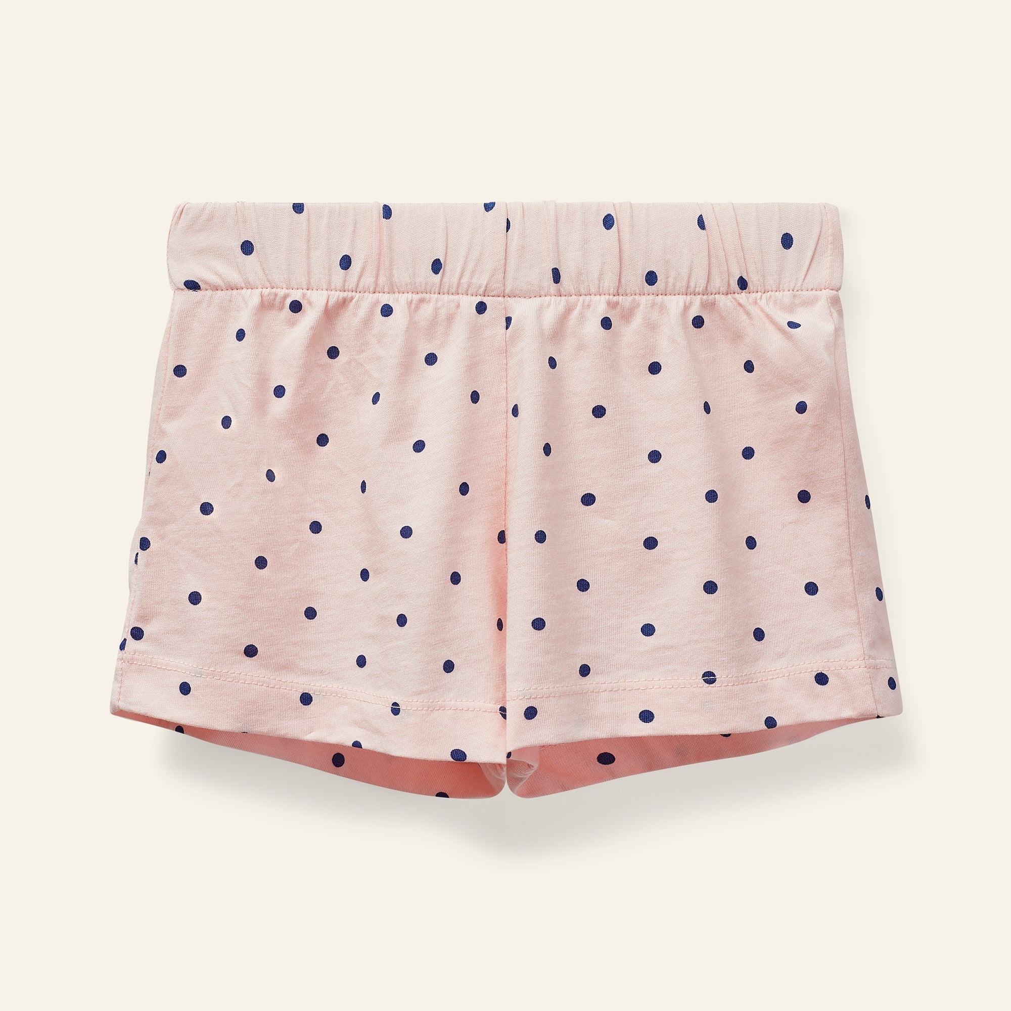 Wynken Mini Polka Short - Pale Pink Polka Wynken