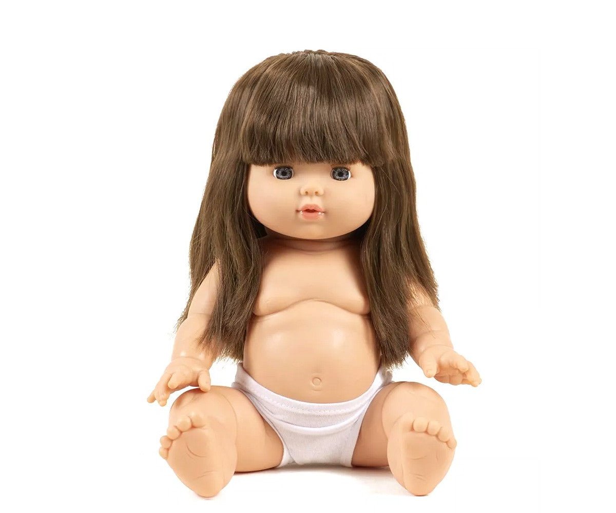 Minikane Doll | 13" Baby Girl Doll - Cerise (Cherry) Minikane