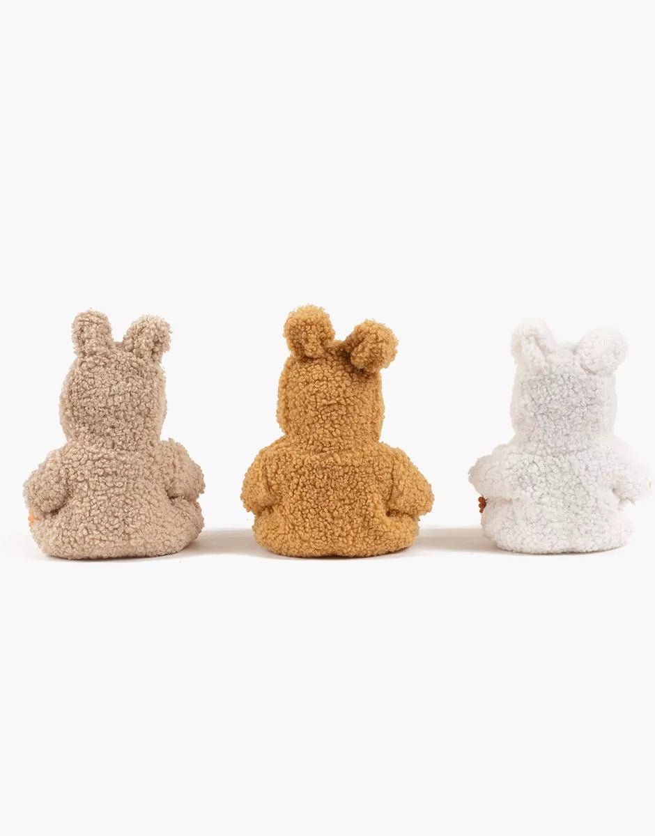 Minikane Guillo Peque Doll – 21cm Baby Doll in Camel Terrycloth Winnie the Pooh Jumpsuit Minikane
