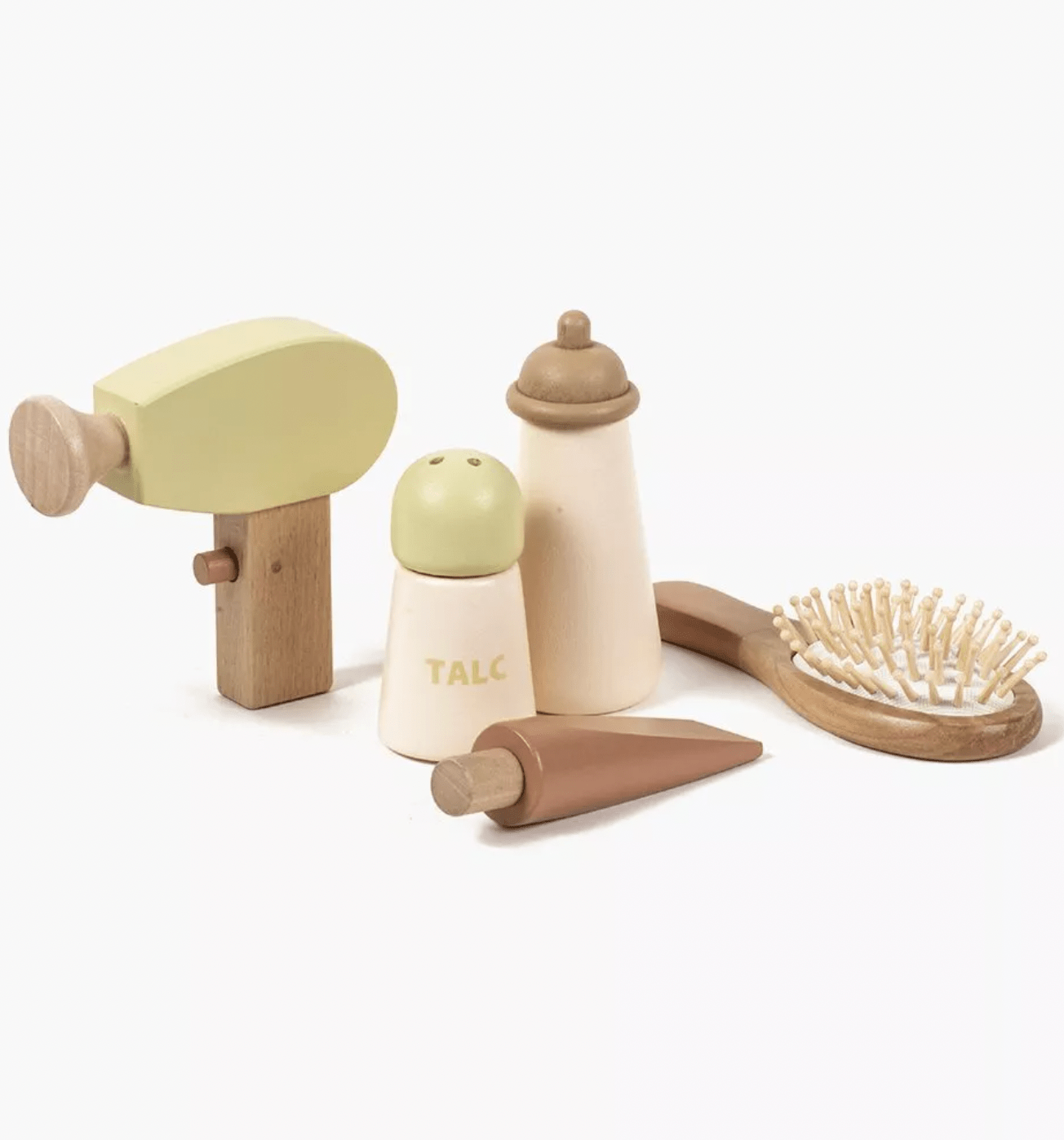 Minikane Wooden Toilet Set – Pretend Play Accessories for Kids & Dolls Minikane