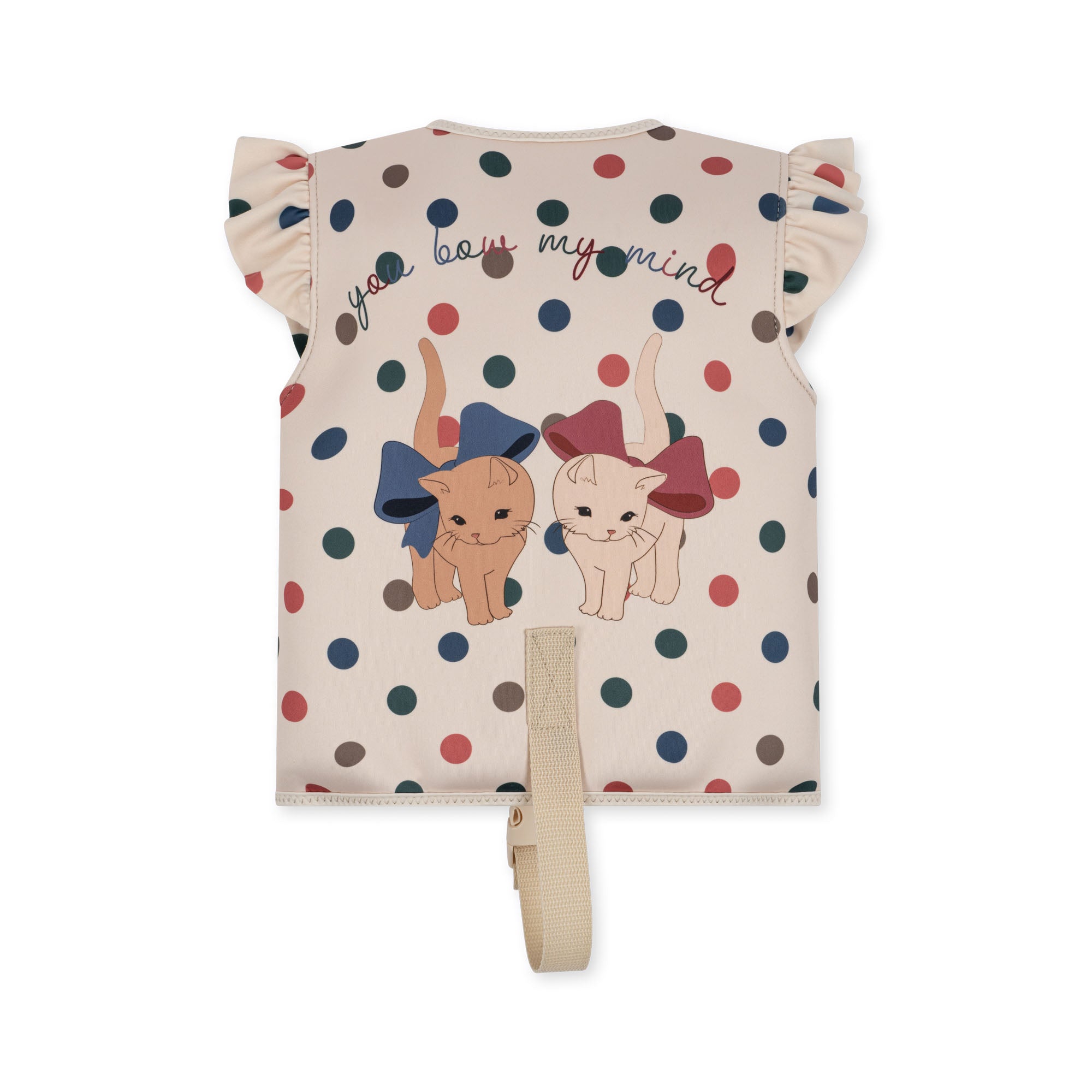 Konges Sløjd NEOPRENE FLOAT VEST FRILL - KITTY Konges Sløjd